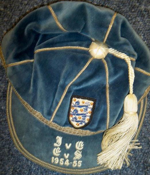 England cap awarded to Don Revie for 2 games