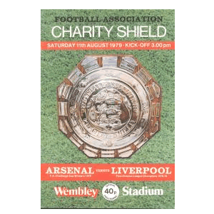 Arsenal v Liverpool, Charity Shield Final, 1979.