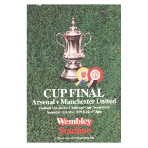 Arsenal v Manchester United, FA Cup Final, 1979  