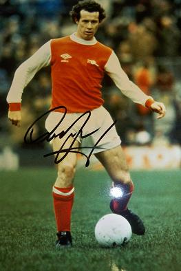 Liam Brady signed photo