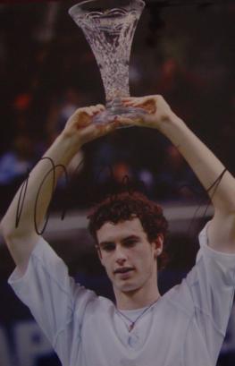 Andy  Murray signed photo