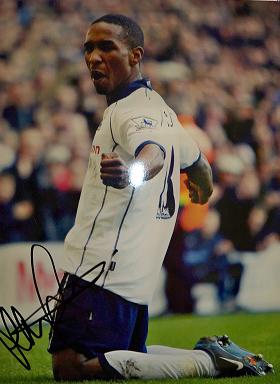 Jermain Defoe signed Tottenham photo