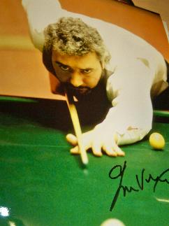 John Virgo signed photo framed 