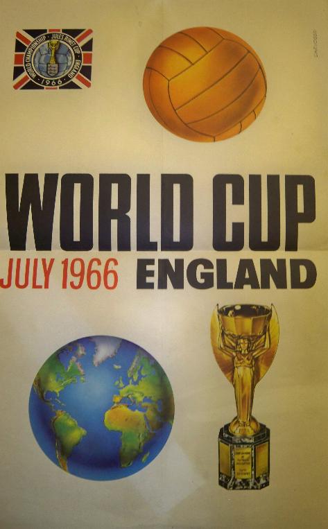Original Carvosso 1966 World Cup poster