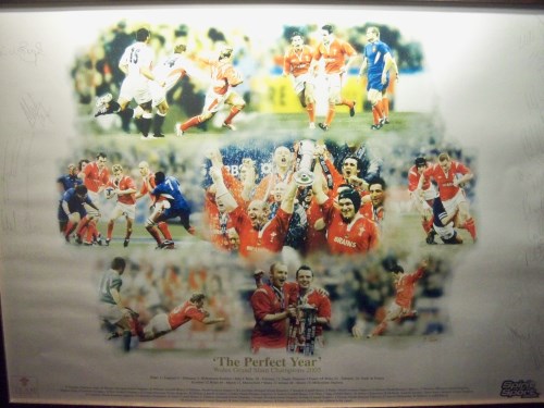 The Perfect Year - Limited edition signed print celebrating the 2005 Wales Grand Slam.