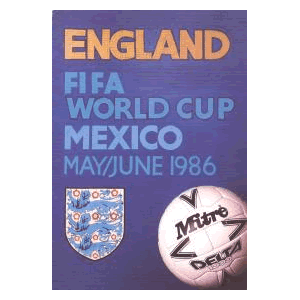England World Cup brochure.