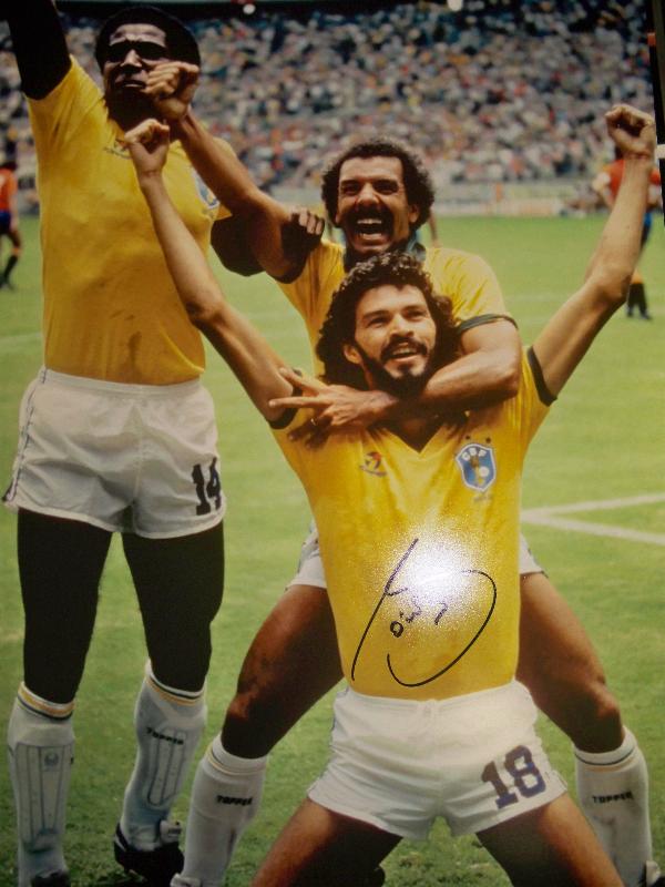 *****Socrates signed photo 1 only