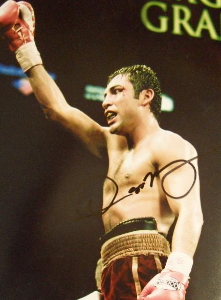 Oscar de la hoya signed photo