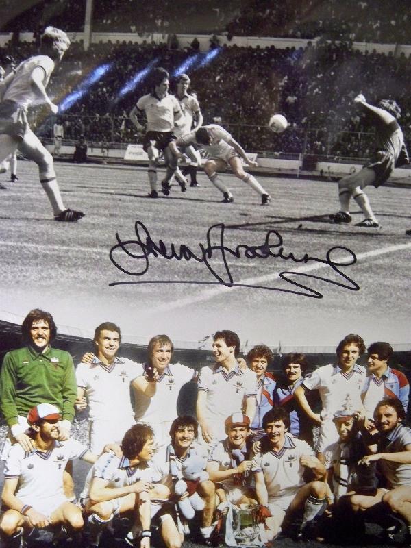 Sir Trevor Brooking signed 1980 FA Cup image