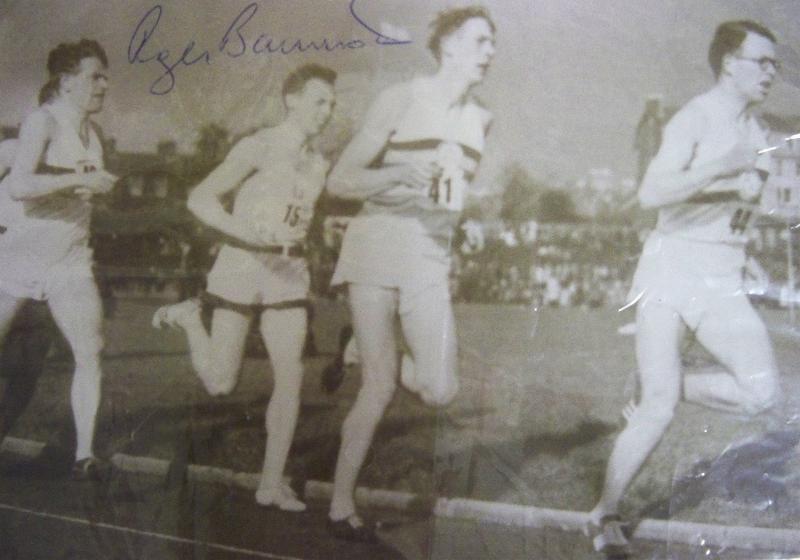 Roger Bannister signed photo 