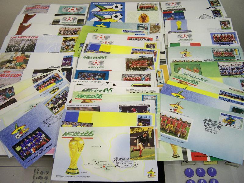 50 World Cup 1986 first day covers