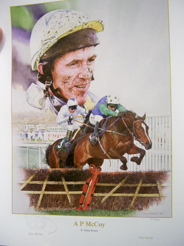 11111AP McCoy signed print