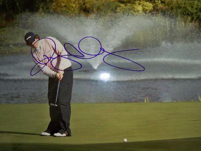 Rory McIlroy signed action photo 3.