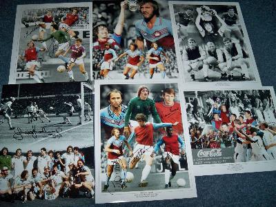 Clearance West Ham legends selection and images