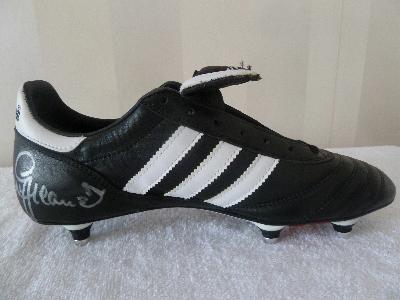 Jimmy Greaves and Martin Peters signed boot