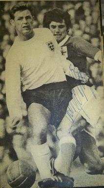 George Best action signed image