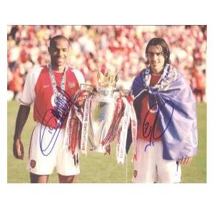 Arsenal's Henry and Pires