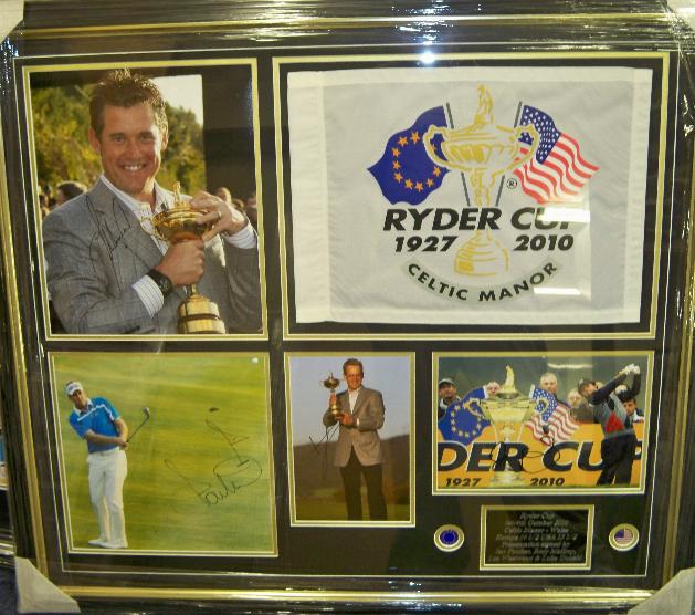 november madness we have just knocked over 1500 off this item Ryder cup presentation signed by Ian Poulter, Rory McIlroy, Lee Westwood, Luke Donald