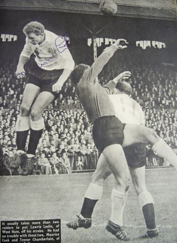 Maurice Cook Fulham signed image West Ham V Fulham 