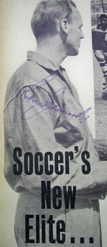 Ron Greenwood signed image from book England West Ham RARE AFTAL UACC