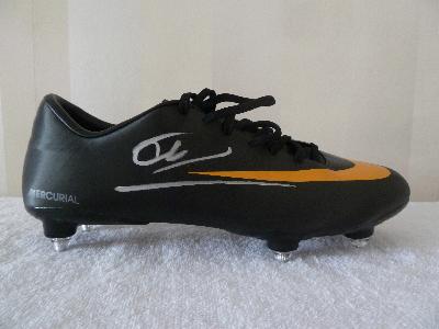 Cristiano Ronaldo signed boot