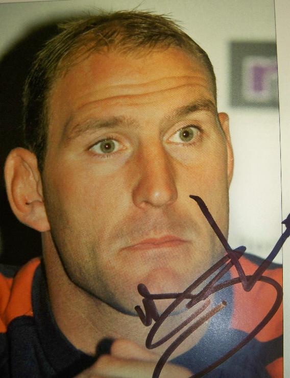 Lawrence Dallaglio signed image