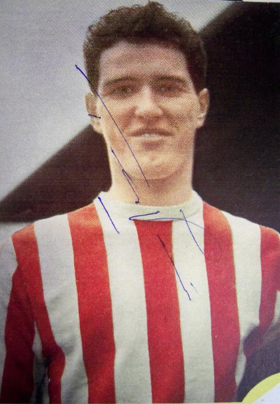 Terry Paine rare signed Southampton England player magazine image AFTAL UACC