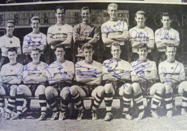 Crystal Palace rare signed image signed by 12 inc Roche Rouse Sexton Noakes etc