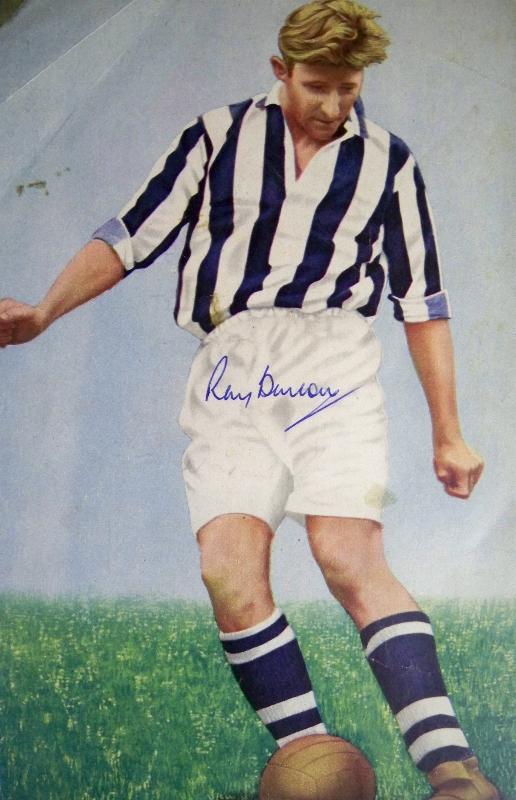 Ron Barlow West Brom Legend signed image