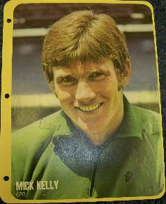 Mick Kelly QPR signed magazine image