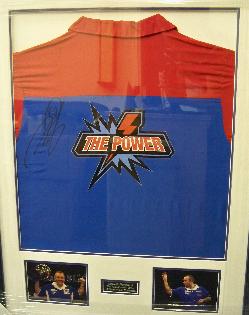 Phil Taylor darts legend signed shirt 