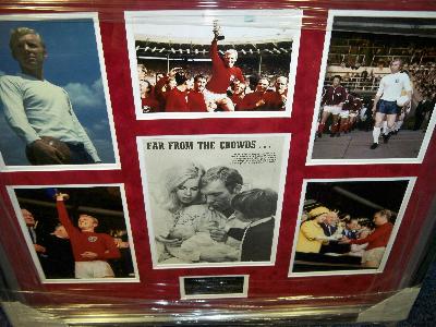 Bobby Moore signed presentation 