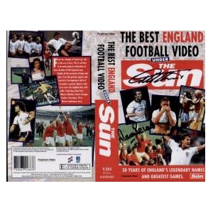 Silly price Signed by Hurst and Peters 1966 World Cup Video Cover