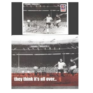 Sir Geoff Hurst Mouse Mat & Postcard