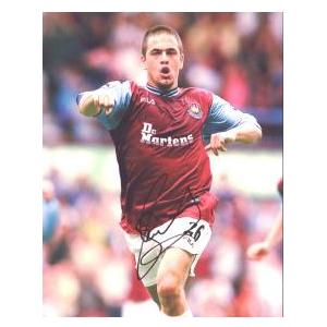 Joe Cole in West Ham colours