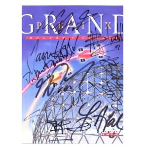 1993 signed Canadian Grand Prix programme