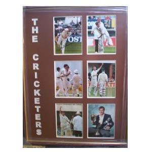 The Cricketers signed by Tim Munton - Darren Gough - Alan Mullally - Ronnie Irani - Phil Tufnell - John Emburey
