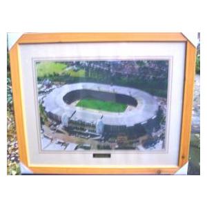 Birds eye view of the old Wembley Stadium.