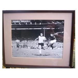 Sir Geoff Hurst's hatrick goal. 