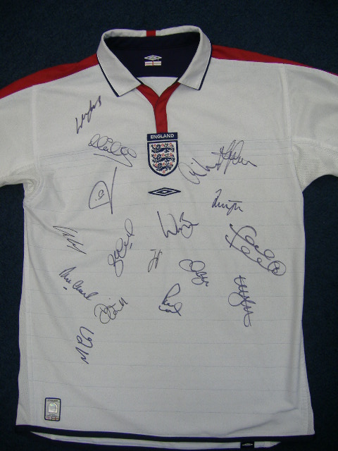 ENGLAND HOME SHIRT (#2)