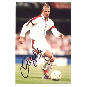 Signed David Beckham