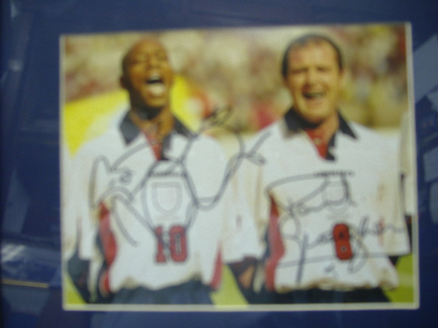 Ian Wright & Paul Gascoigne