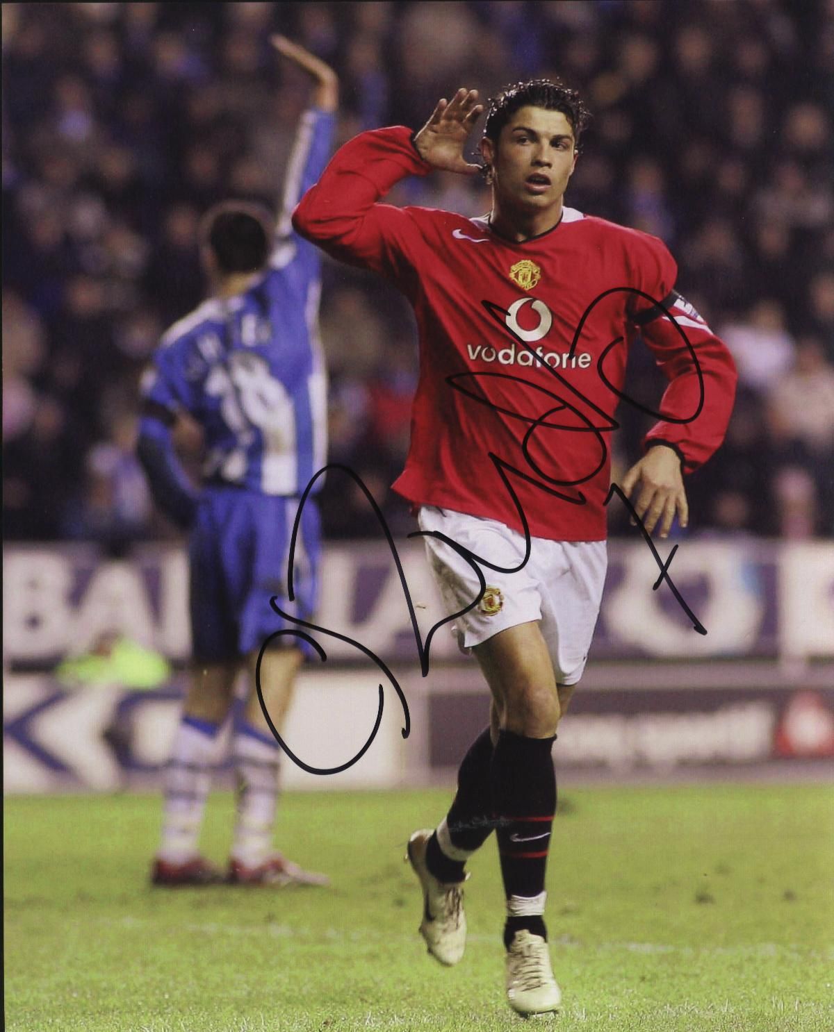 Cristiano Ronaldo signed photo