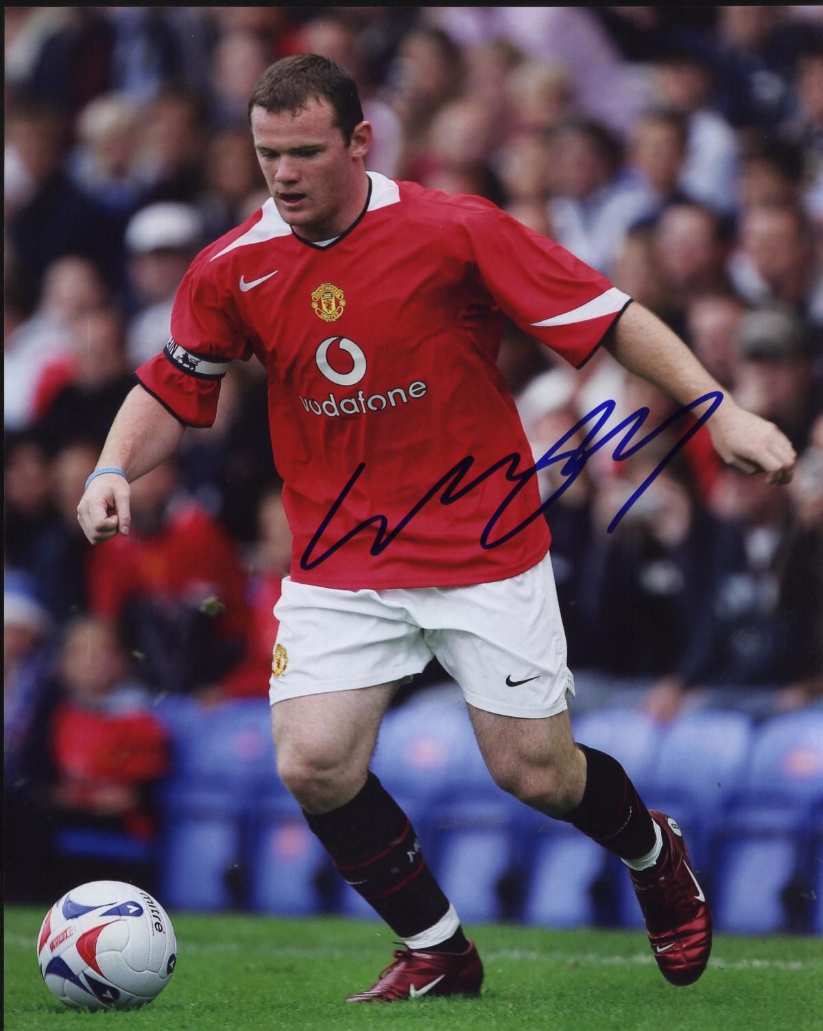 Wayne Rooney in action for Manchester United