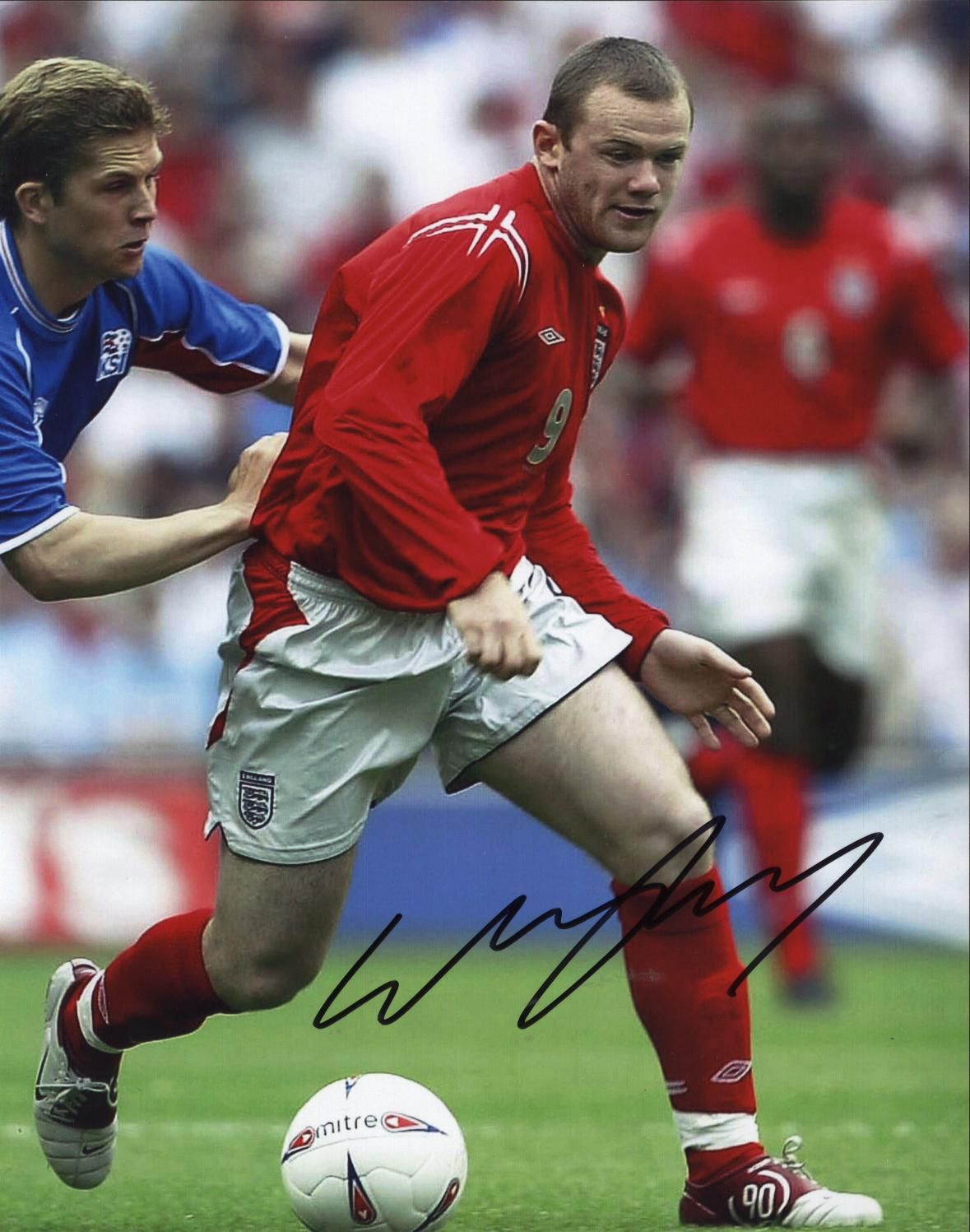 Wayne Rooney in England action