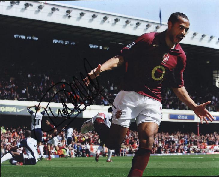 Thierry Henry goal celebration