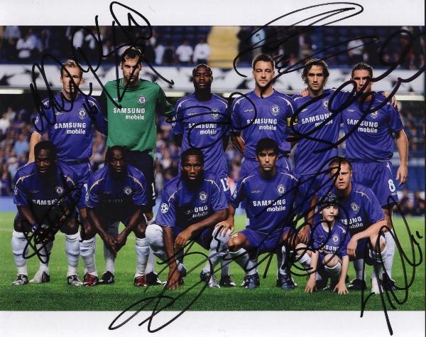 Chelsea team photograph