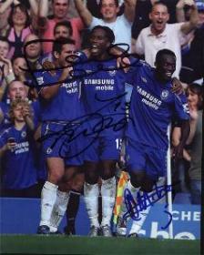 Chelsea stars Lampard, Drogba & Essien