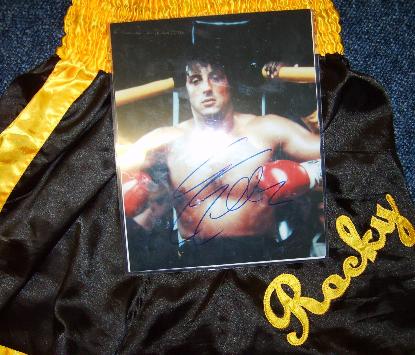 Rocky Sylvester Stallone shorts with picture