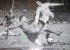 Jimmy Greaves & Ron Harris signed photo